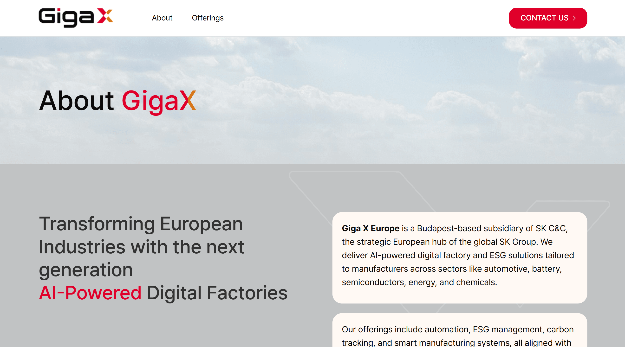 GigaX About